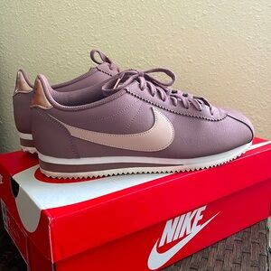 Nike Cortez leather sneakers